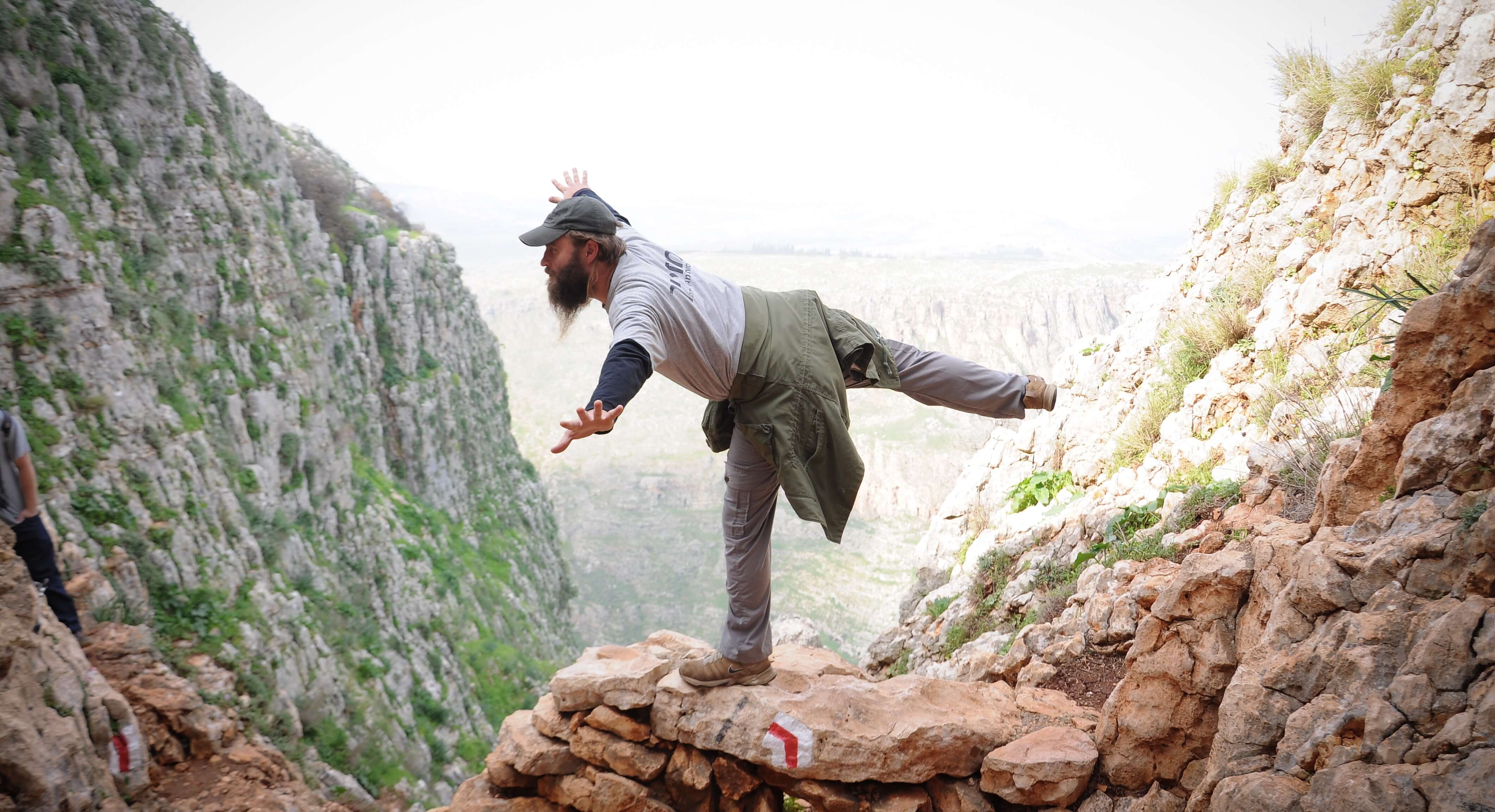hippie hiking